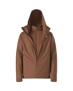The North Face Carto Triclimate Jacket Men's- Burnt Umber
