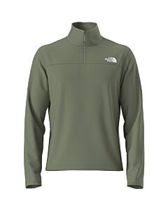 The North Face Cedar Grid 1/4Zip  Men's- Bark Mist