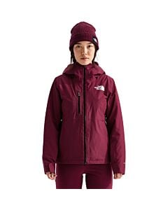 The North Face Descendit Jacket Women's- Burgundy Crush