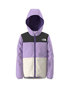 The North Face Freedom Insulated Jacket Kid's- Lite Lilac/ White Dune