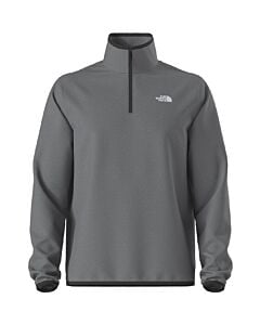 The North Face Glacier Fleece 1/4 Zip Men's- TNF Mid Grey Heather