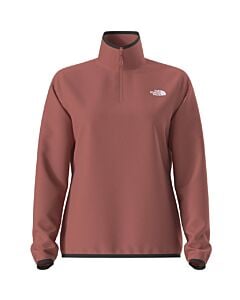 The North Face Glacier Fleece 1/4 Zip Women's- Mars Dust