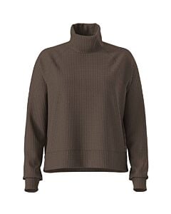 The North Face L/S Mock Chabot Women's- Smokey Brown