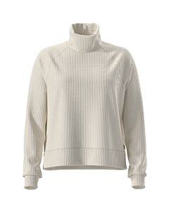 The North Face L/S Mock Chabot Women's- White Dune