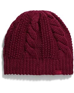 The North Face Oh Mega Lined Beanie Women's- Burgundy Crush