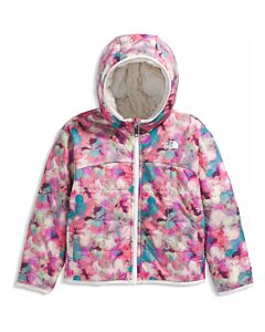 The North Face Rev Shasta F/Z Hoodie Girl's- Lite Lilac Lens Flare Print