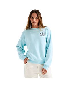 The North Face Ski Embro Relaxed Crew Women's- Glacier