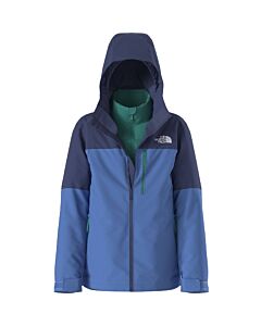 The North Face Teen Freedom Triclimate Youth- Bold Blue/Active Blue