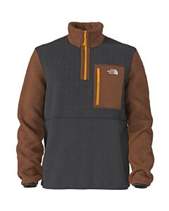 The North Face Yumiori ¼ Zip Men's- Asphalt Grey/ Burnt Umber/ Summit Navy