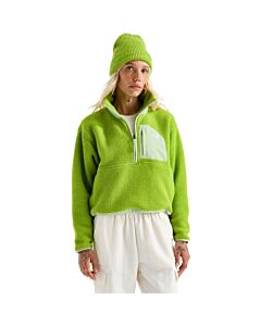 The North Face Yumiori Off Peak ½ Zip Jacket Women's- Sport Moss/Calcified Lime