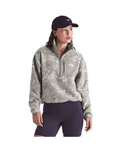 The North Face Yumiori Off Peak ½ Zip Jacket Women's- Stone Slab Chalk Texture