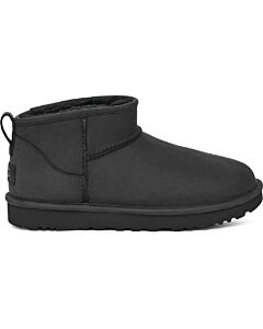 Ugg Classic Ultra Mini Women's- Leather Black