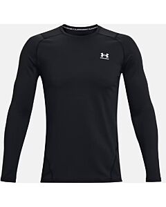 Under Armour CG Fitted Crew Men's- Black/ White