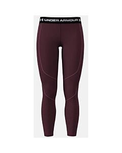 Under Armour CG Leggings Women's- Dark Maroon/ Fuchsia Dusk/ White