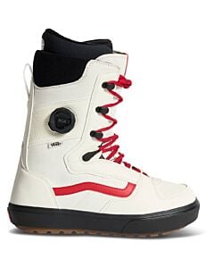 Vans 2027 Invado OG Boot Men's- Marshmallow/ Racing Red