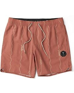 Vissla Round Up 16.5 Volley Men's- Retro Red