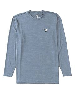 Vissla Twisted Longsleeve Sun Shirt Men's- Slate Heather