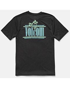 Volcom Breathe Deep Tee Men's- Washed Black Heather