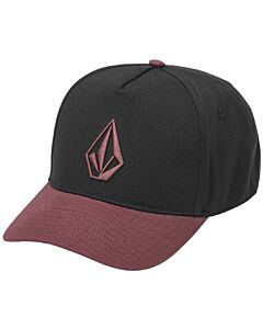 Volcom Embossed Stone Adjustable Hat- Merlot