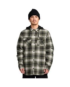 Volcom Kenson Insulated Flannel Men's- Black Green
