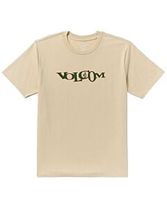 Volcom Skidder Tee Men's- Light Beige