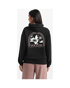 Volcom Stone Art Up Hoodie Women's- Black