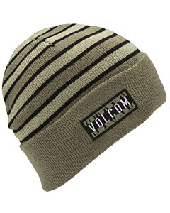 Volcom Stone Funk Beanie- Military