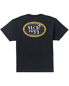 Volcom Tune In Tee Men's- Antique Black