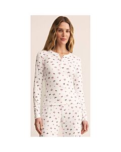 Z Supply Holly L/S Top Women's- White