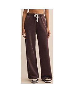 Z Supply Hunter Knit Pant Women's- Chocolate Cherry
