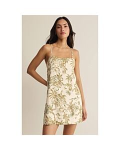 Z Supply Maude Tiki Tide Dress Women's- Island Coconut