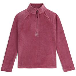 Spyder Shimmer Bug 1/2 Zip Girl's- Acai