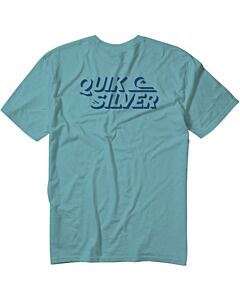 Quiksilver Shadow Knock Mt0 Tee Men's- Marine Blue