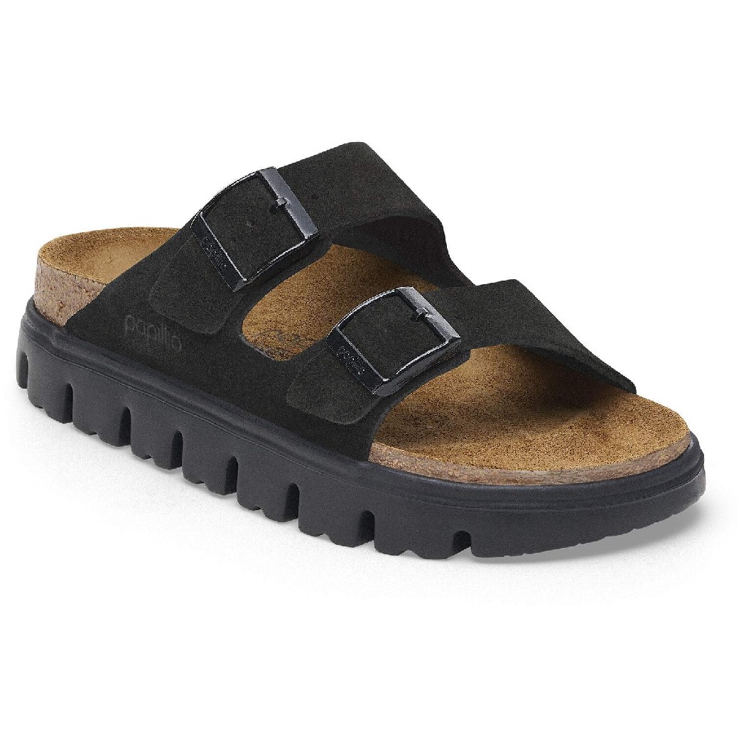 スニーカー BIRKENSTOCK Women Sneakers 1029385 BLACK Buy Birkenstock Florida Fresh 1029385 - NOIRFONCE