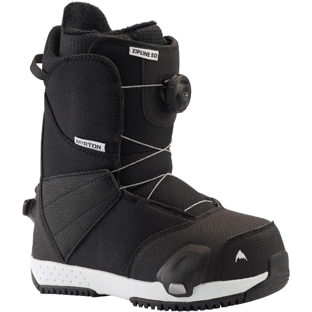 格安SALEスタート!の商品をすべて Burton Zipline Step On Boot Kid's- Black スノーボード