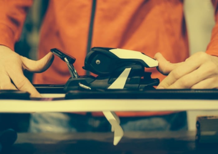The Ski Bum - Sandals - Binding Mounting