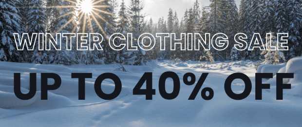 winter clothing sale